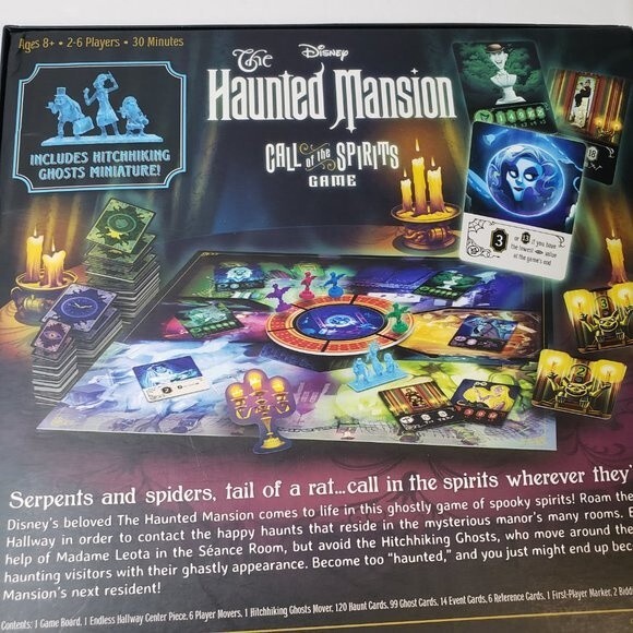 Funko Disney The Haunted Mansion Call of the Spirits Board Game Like New Ages 8+ - Picture 10 of 13